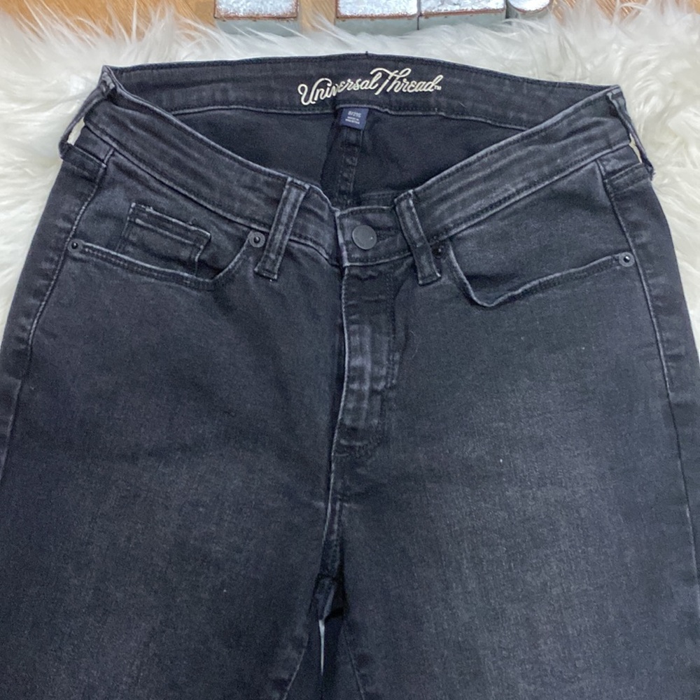 2/$15 Ladies Factory Faded Black Jeans - Picture 3 of 9